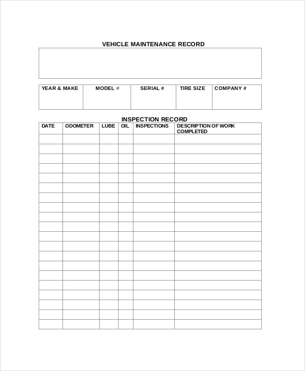 Free dot log book templates